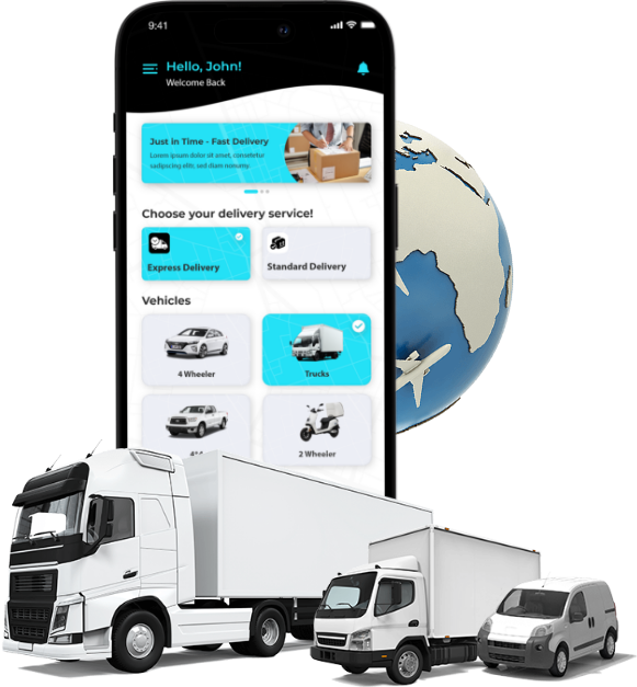 Logistic App Banner